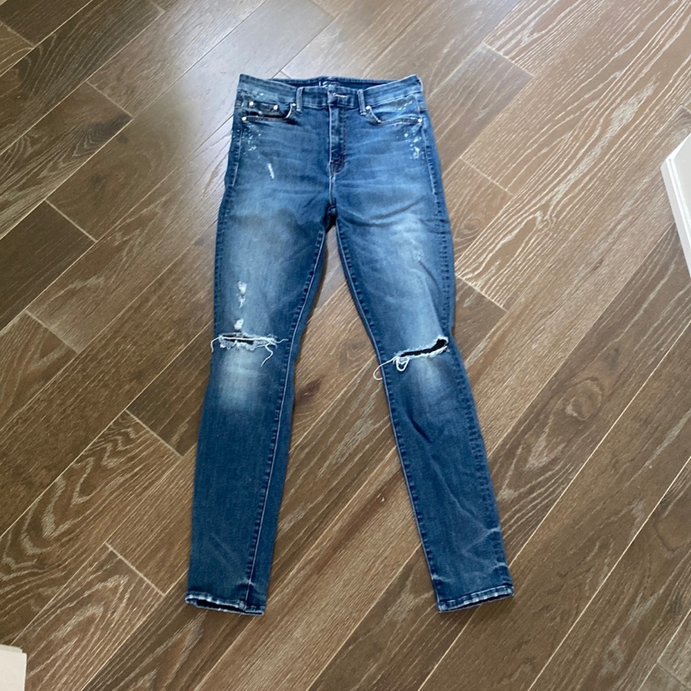 Mother skinny high waisted jeans